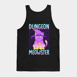 Dungeon Meowster Tabletop Gamer Tank Top